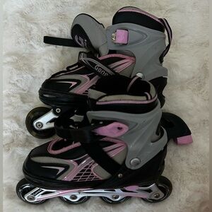 Onex Black and Pink Inline Skates